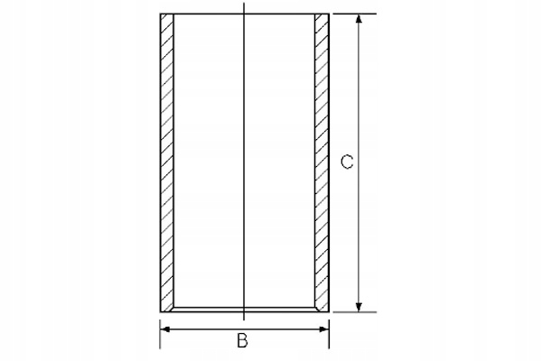 TULEJA CYLINDRA ALFA ROMEO 155 164 FIAT COUPE CROMA TEMPRA TIPO Producent części Goetze