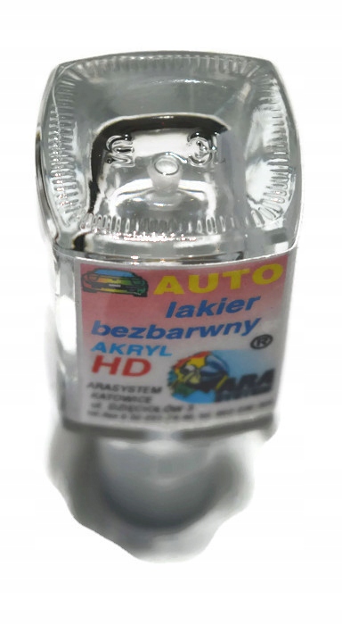 BEZBARWNY LAKIER SAMOCHODOWY ZAPRAWKA 10ML ARA 10 ML