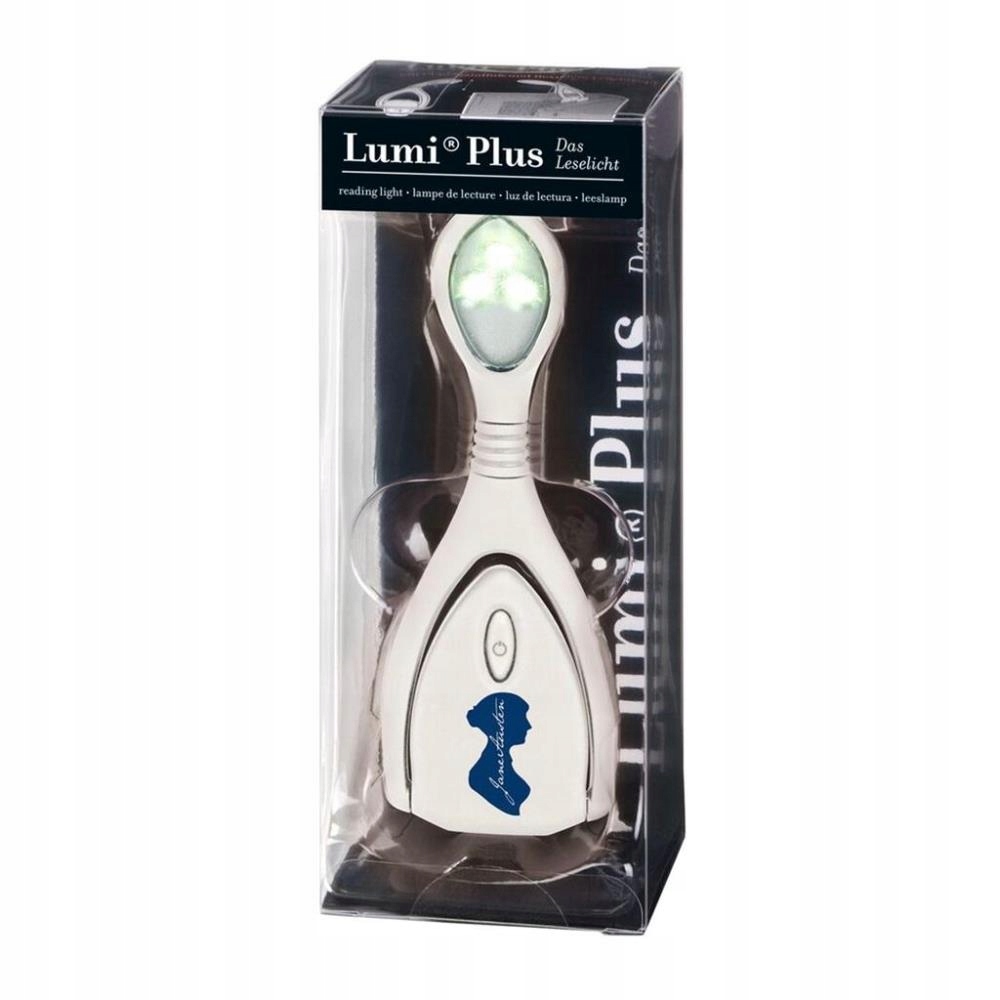 LAMPKA DO CZYTANIA LUMI PLUS GRANATOWA JANE AUSTEN