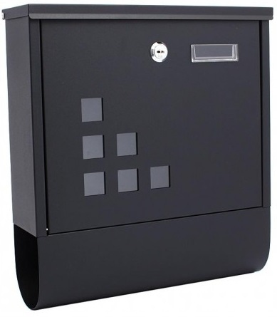 Poštovní schránka M-Kraft obdélníková antracit