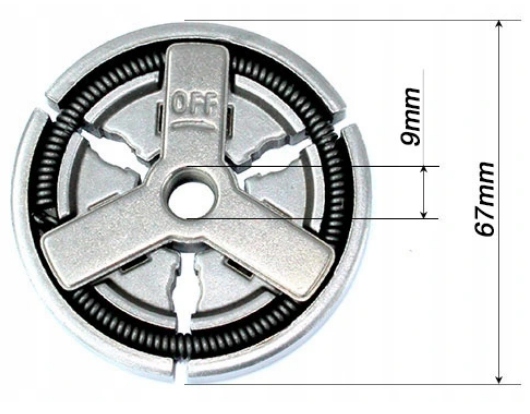 SPRZĘGŁO DO PILARKI SPALINOWEJ PIŁY BĘBEN Rodzaj bęben