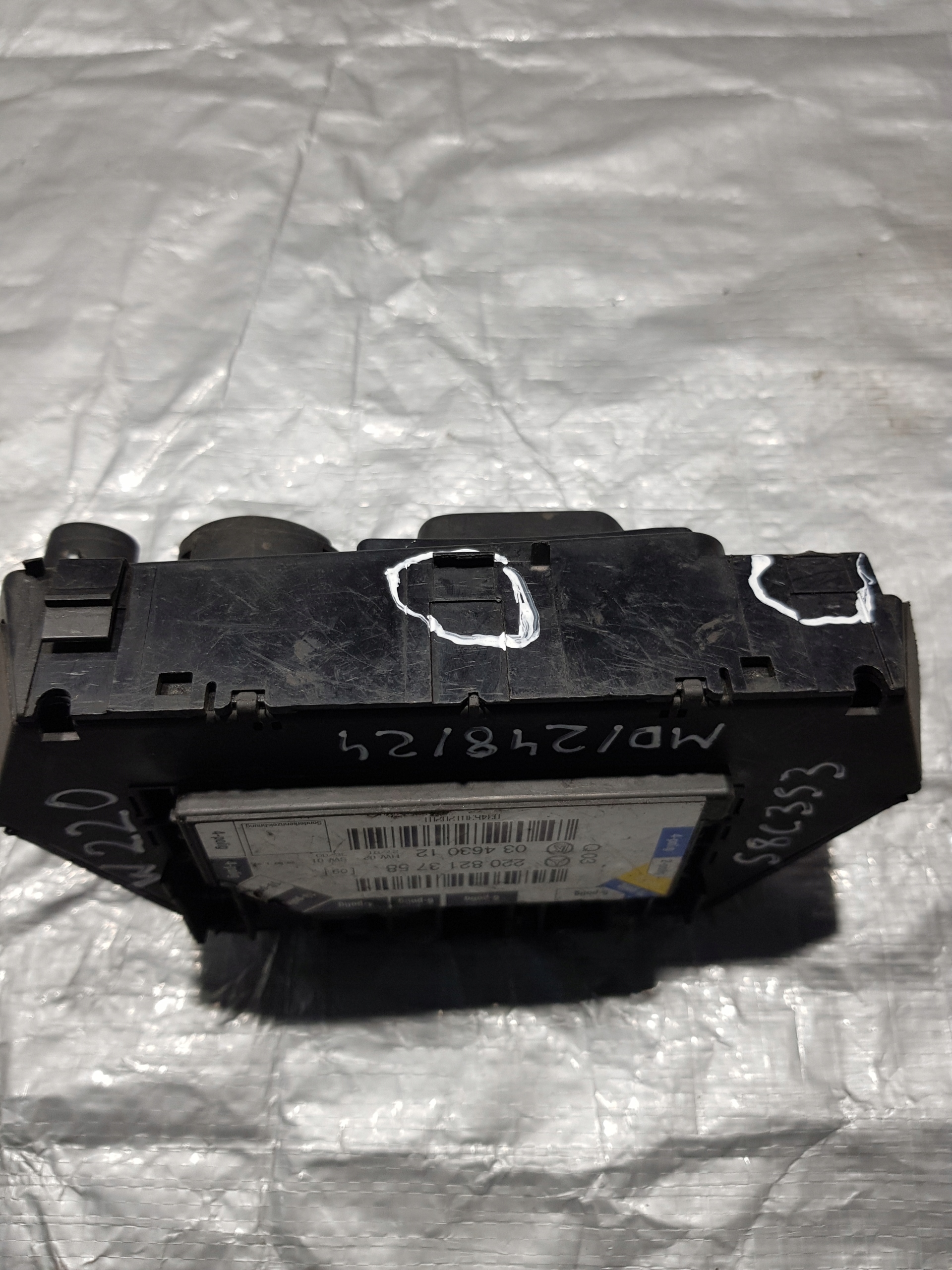 PANEL control seat left MERCEDES S W220