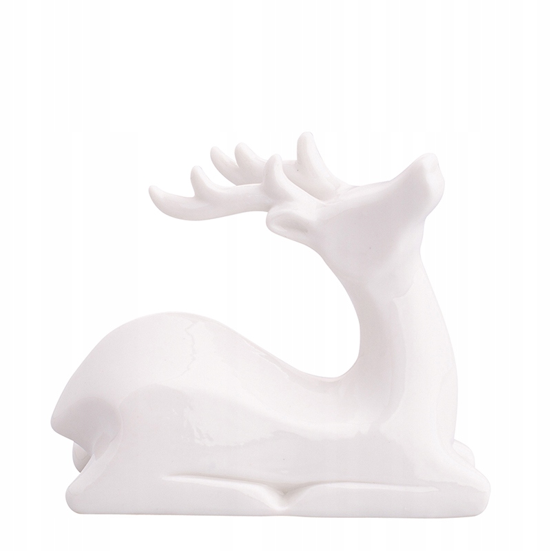 

Biały Renifier Figurka Porcelanowa Boże Narodzenie