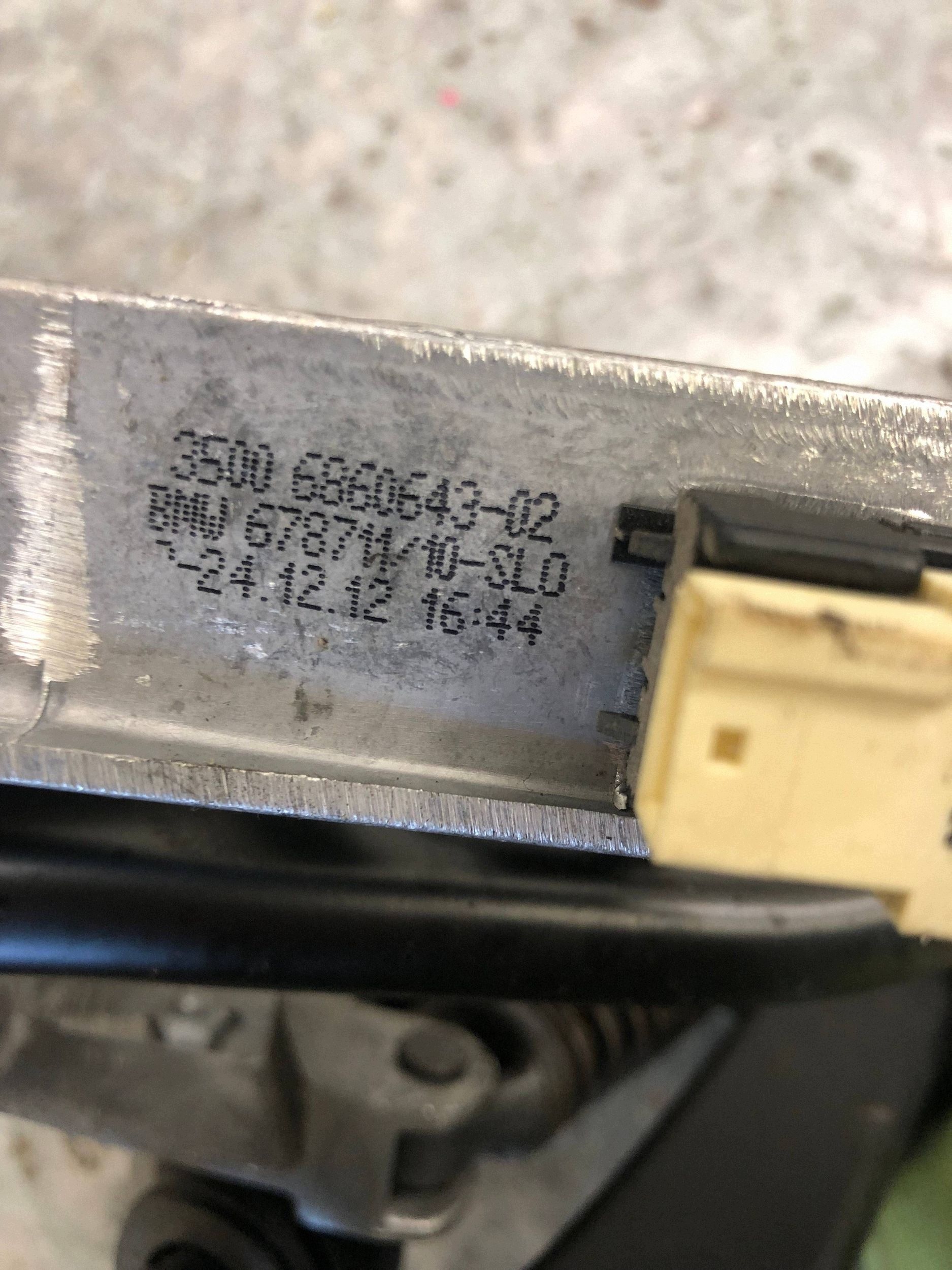 PEDAL Bremse der Kupplung BMW F31 6860643