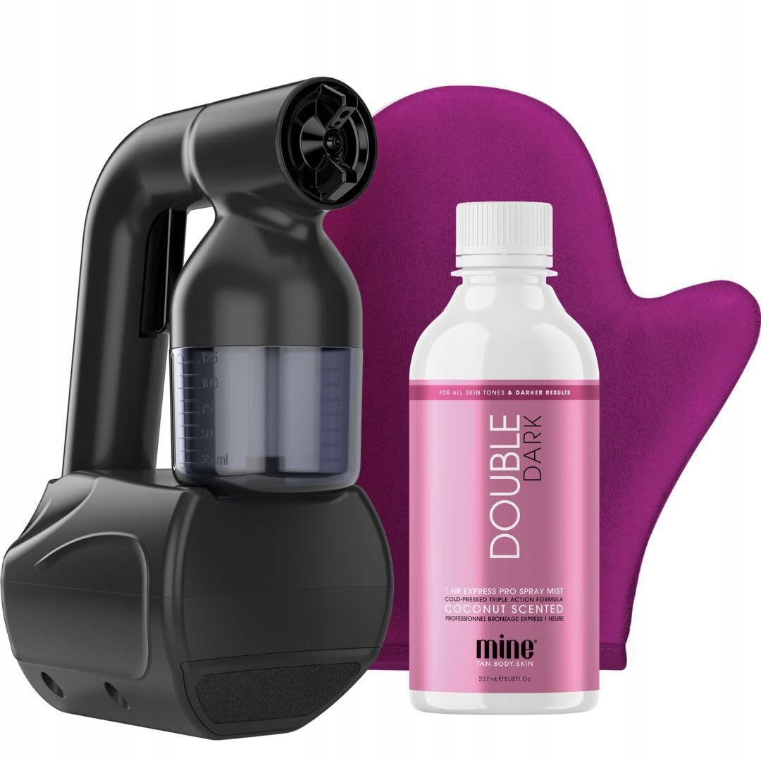 Minetan Samoopalovací Pistole Bronze Babe Varianta: Černá Set