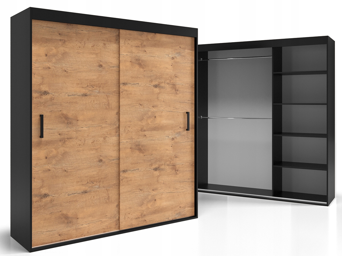 

Szafa Garderoba Przesuwna Styl Loft 140 cm VSZ04