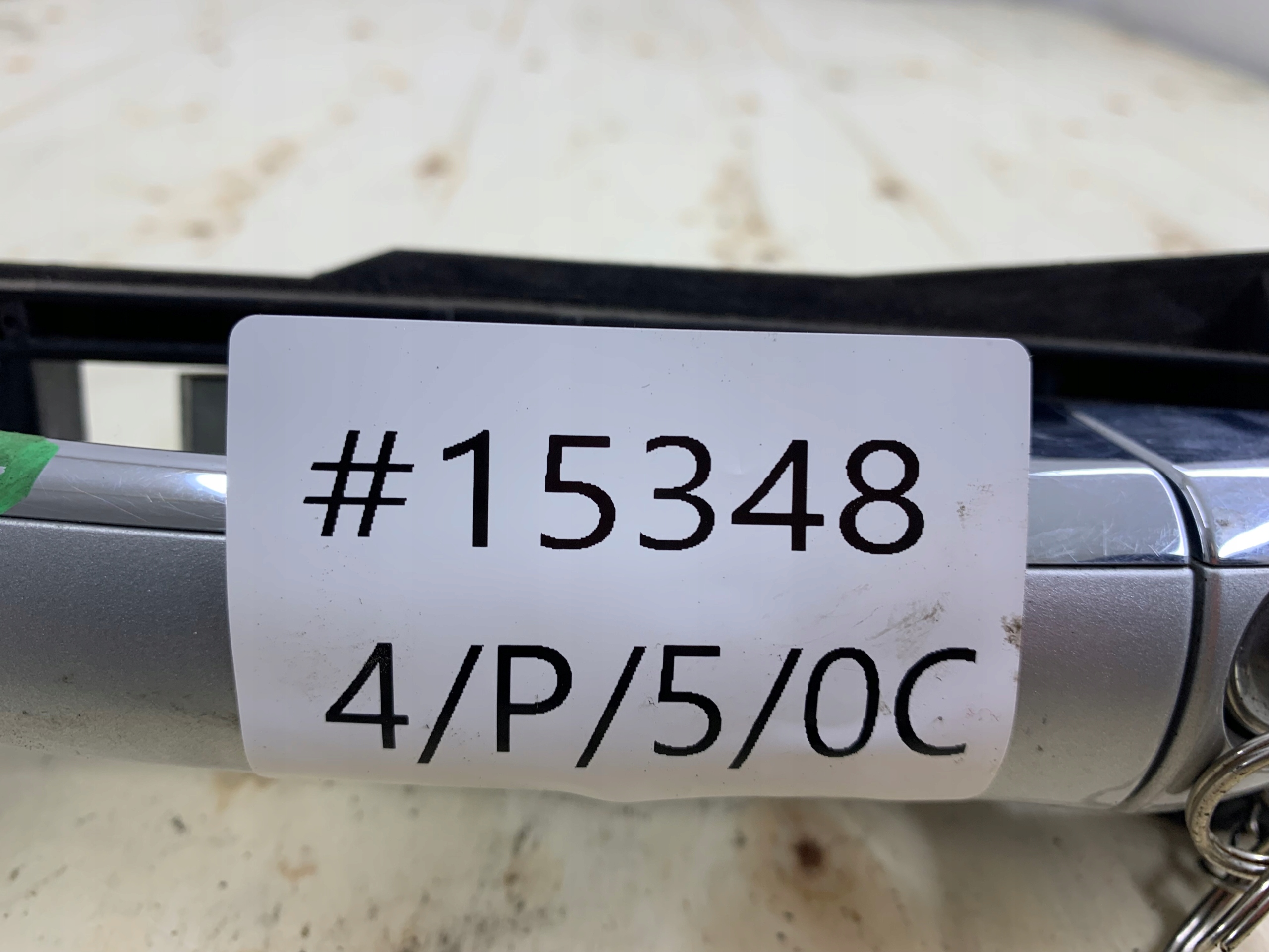 MERCEDES W203 handle exterior left rear part 744