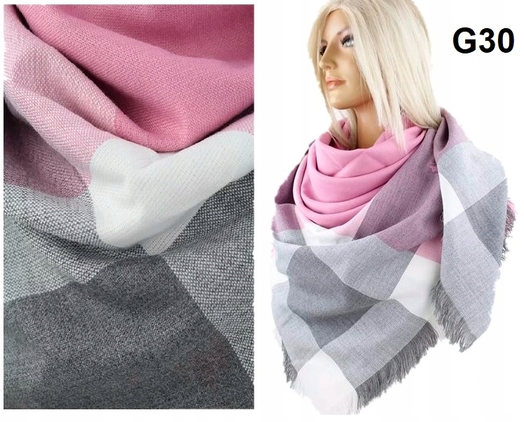 WIOSENNA CHUSTA DAMSKA W KRATE SZAL DAMSKI APASZKA Płeć Produkt damski