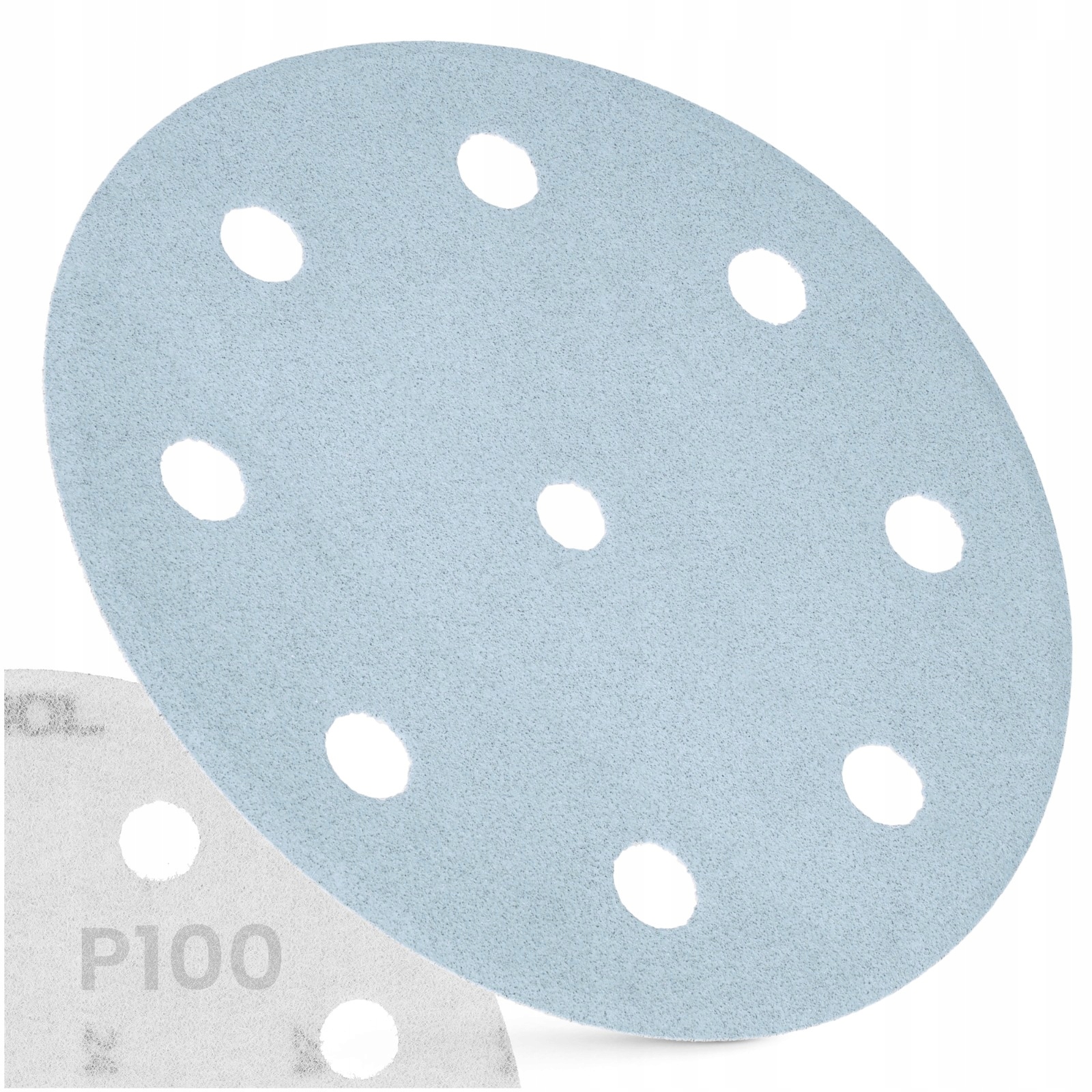 Krążki Ścierne 125MM P100 Papier Ścierny Do Szlifierki Rotex Ro Ets Rzep