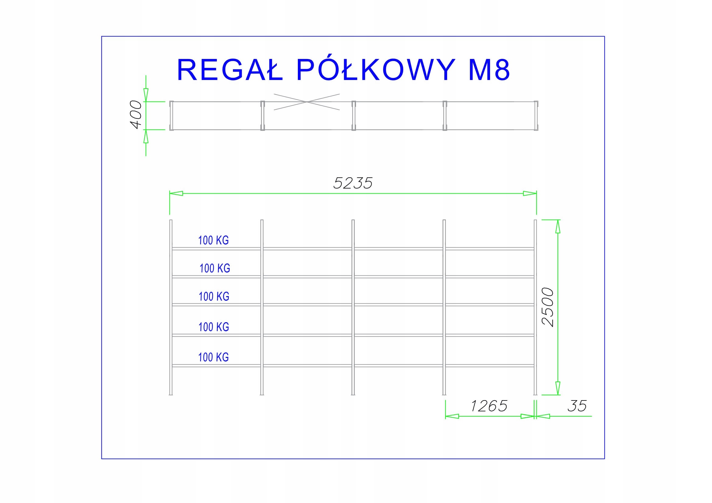 Стеллаж для хранения M8 - стеллажи для хранения-20 полок