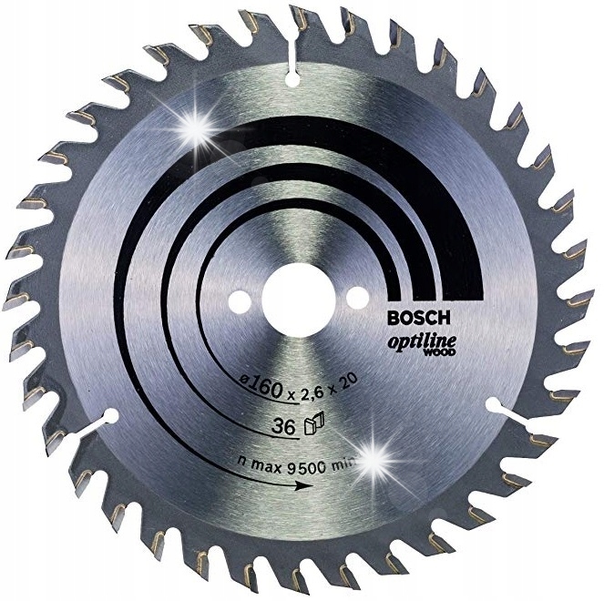 Kotouč pro kotoučovou pilu Pro Wood 160x2,6x20/16 Z36 Bosch (2608640597)