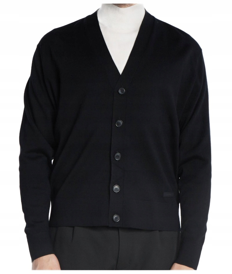 Calvin Klein Merino Comfort Kardigan svetr vel. M