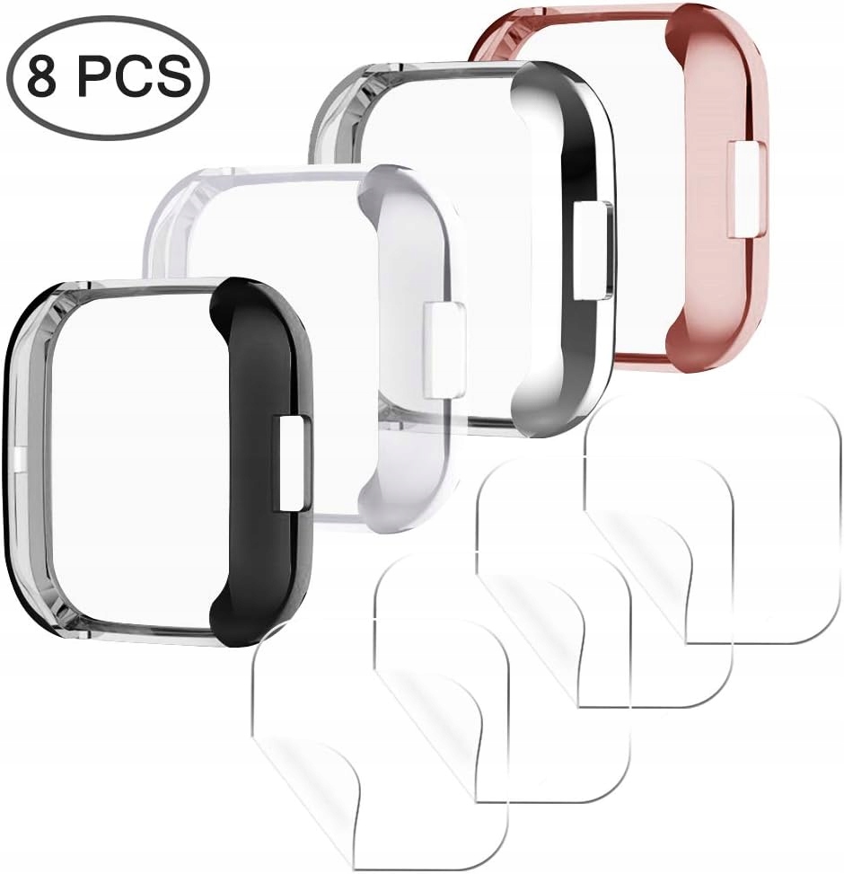 ETUI KOMPAKTYBILNE Z ZEGARKIEM VERSA 2, 4 SZTUKI