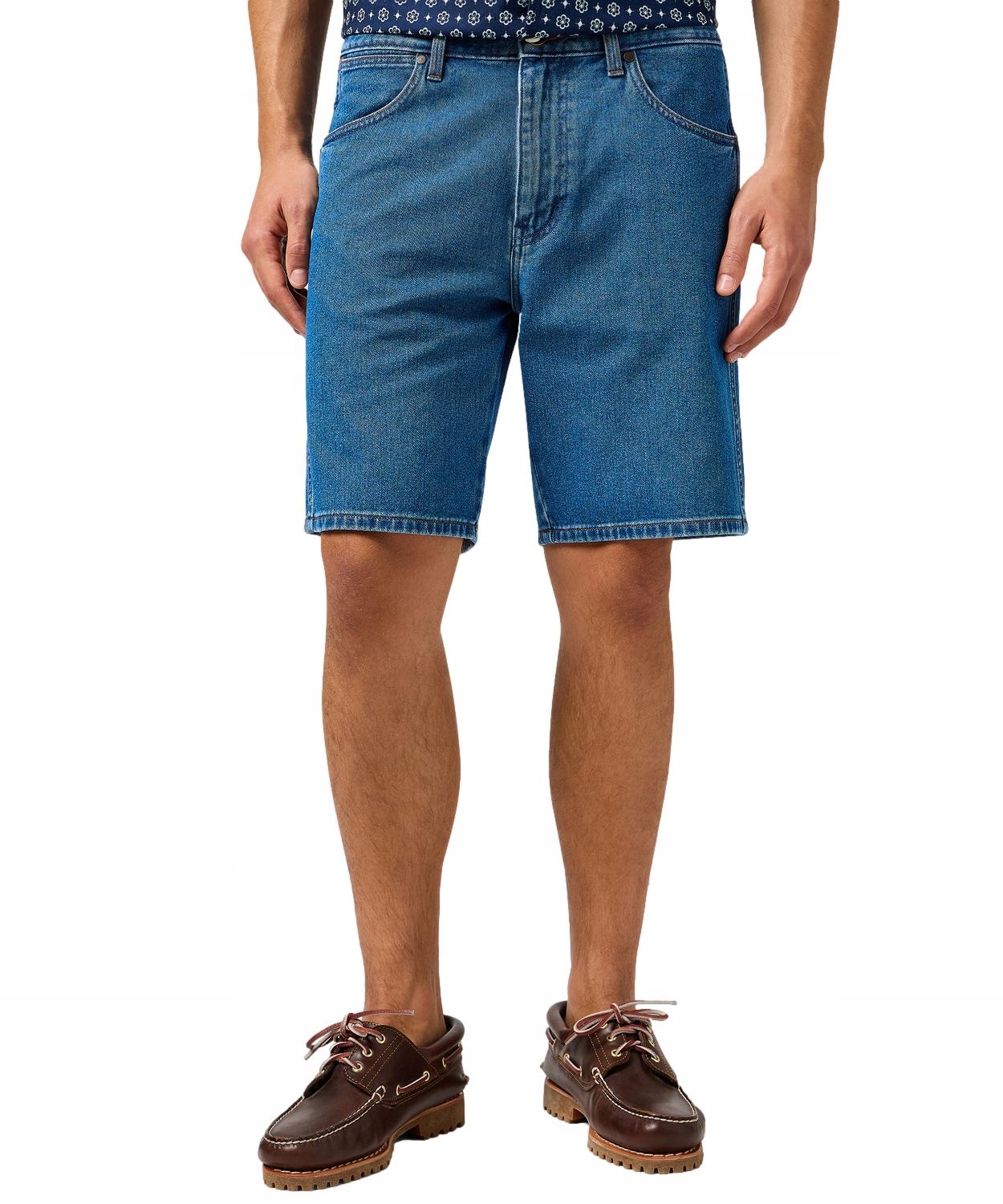 Šortky Wrangler Frontier Short 112362493 Dark Stone W 32