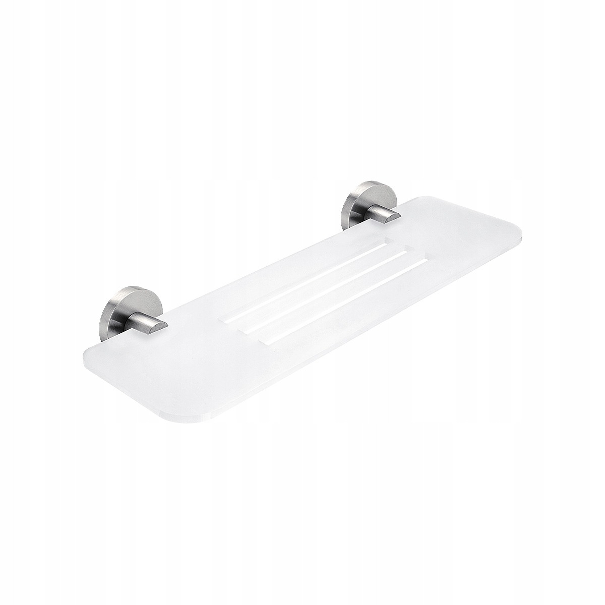 Nimco Unix Nerez police do koupelny bílá plexiglass mat 40 cm Unm X340-10