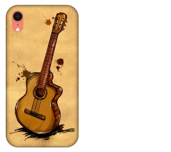 

Etui pokrowiec iPhone Xr Gitara