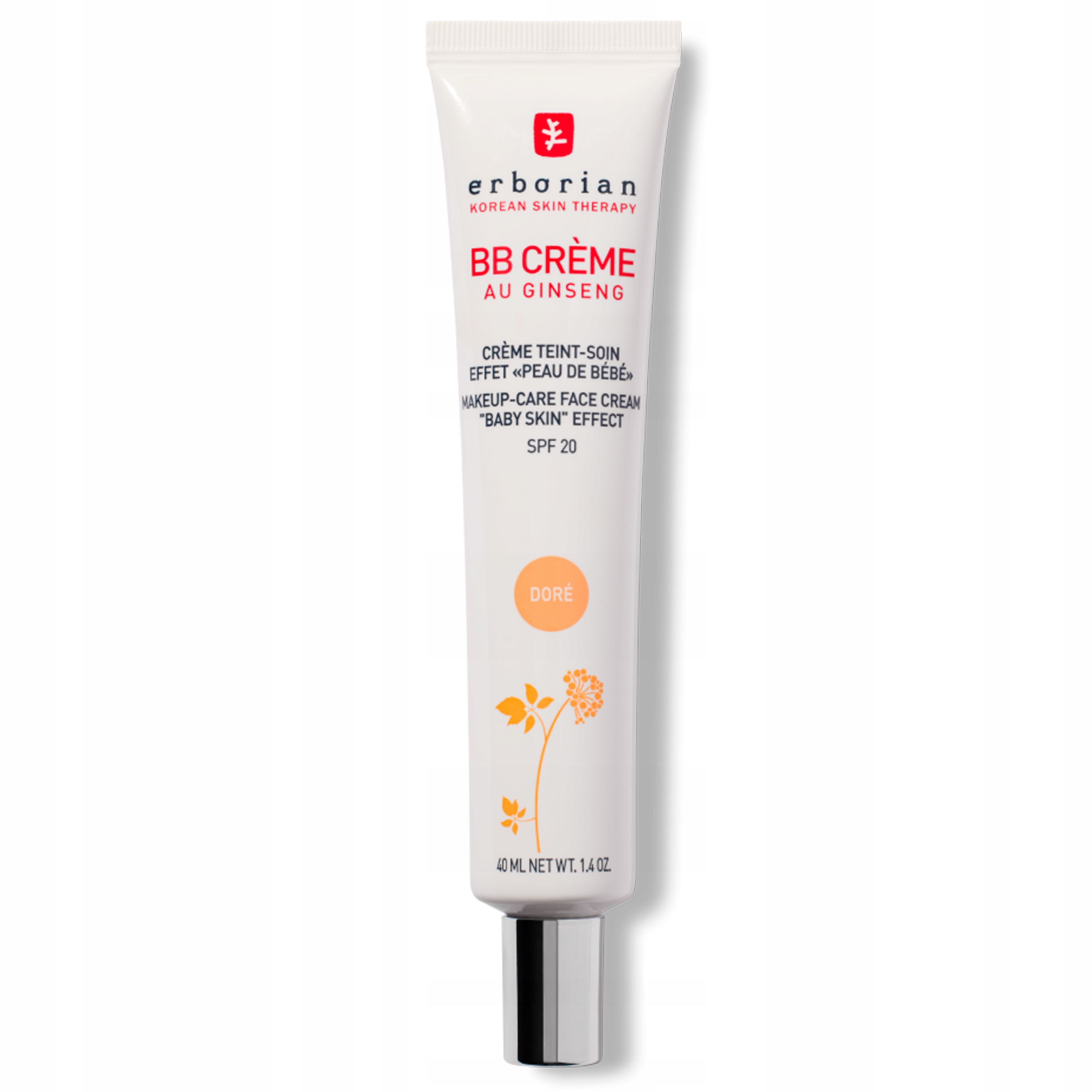 Pleťový krém Erborian Bb Creme Make Up-Care Dore 40 ml