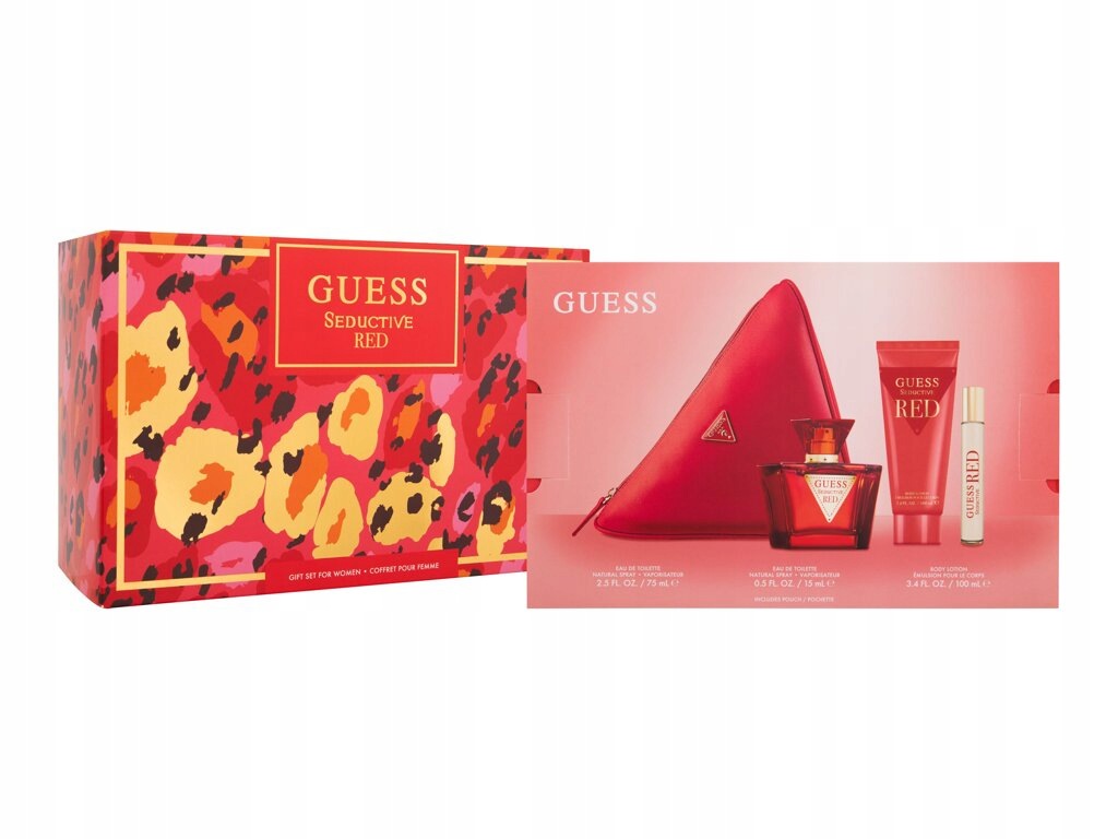 Sada Guess Seductive Red Toaletní voda 75 Ml