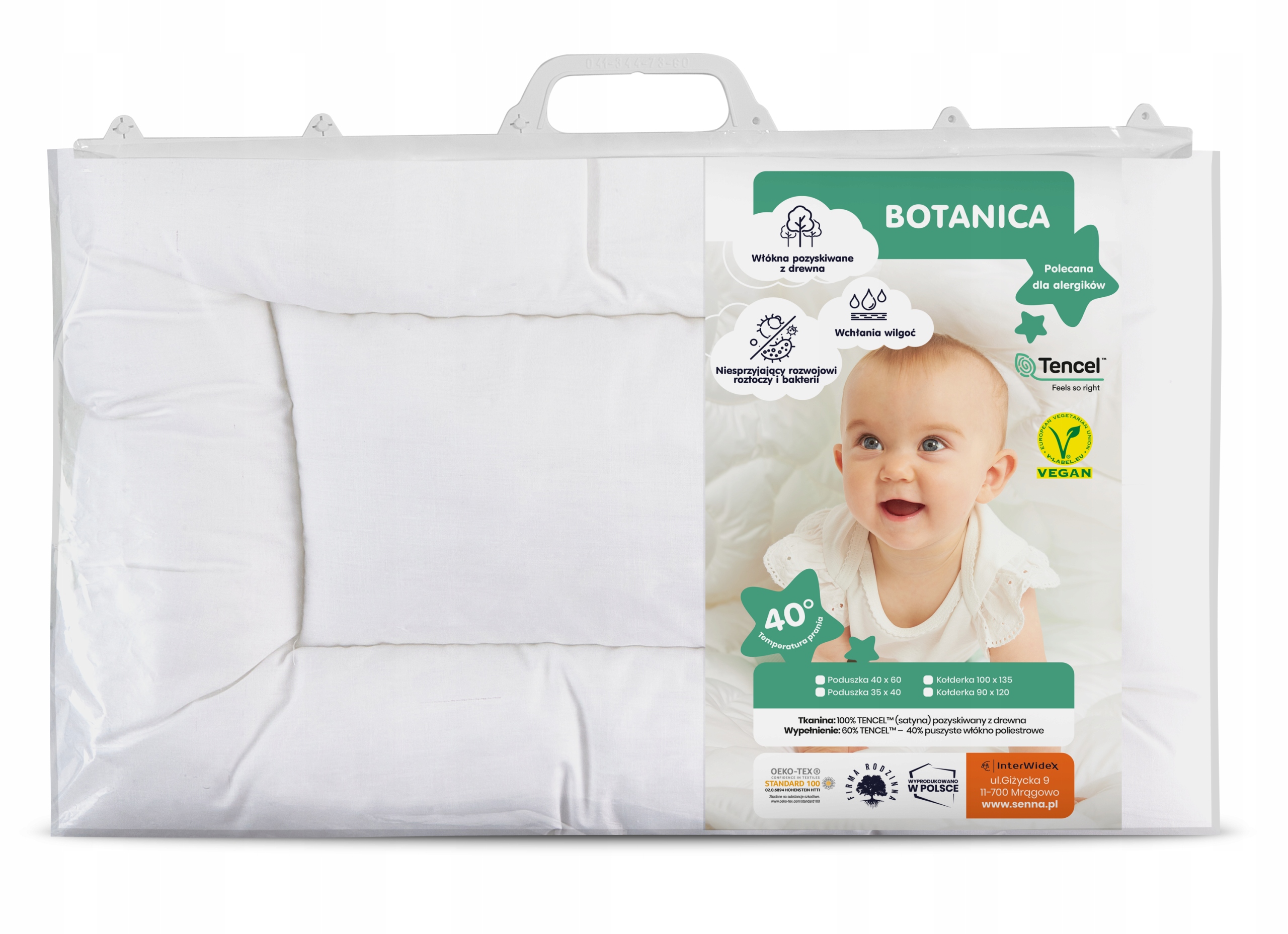 

Poduszka dla dziecka Botanica 40x60