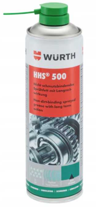Wurth Smar Do Napędu Bram Drzwi O Wysokiej Przyczepności Hhs Lube 500 500ML