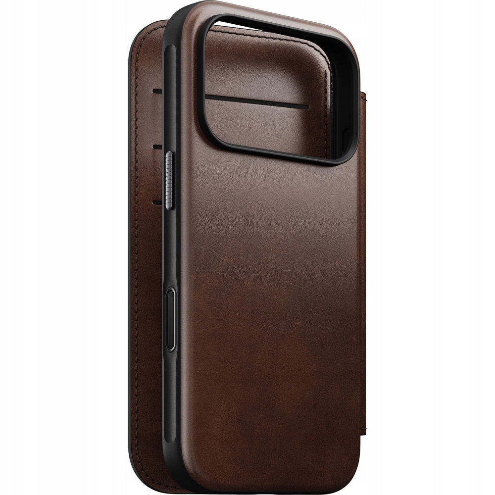 Etui z klapką Nomad do iPhone 18 Pro 17 Pro do MagSafe portfelowa obudowa