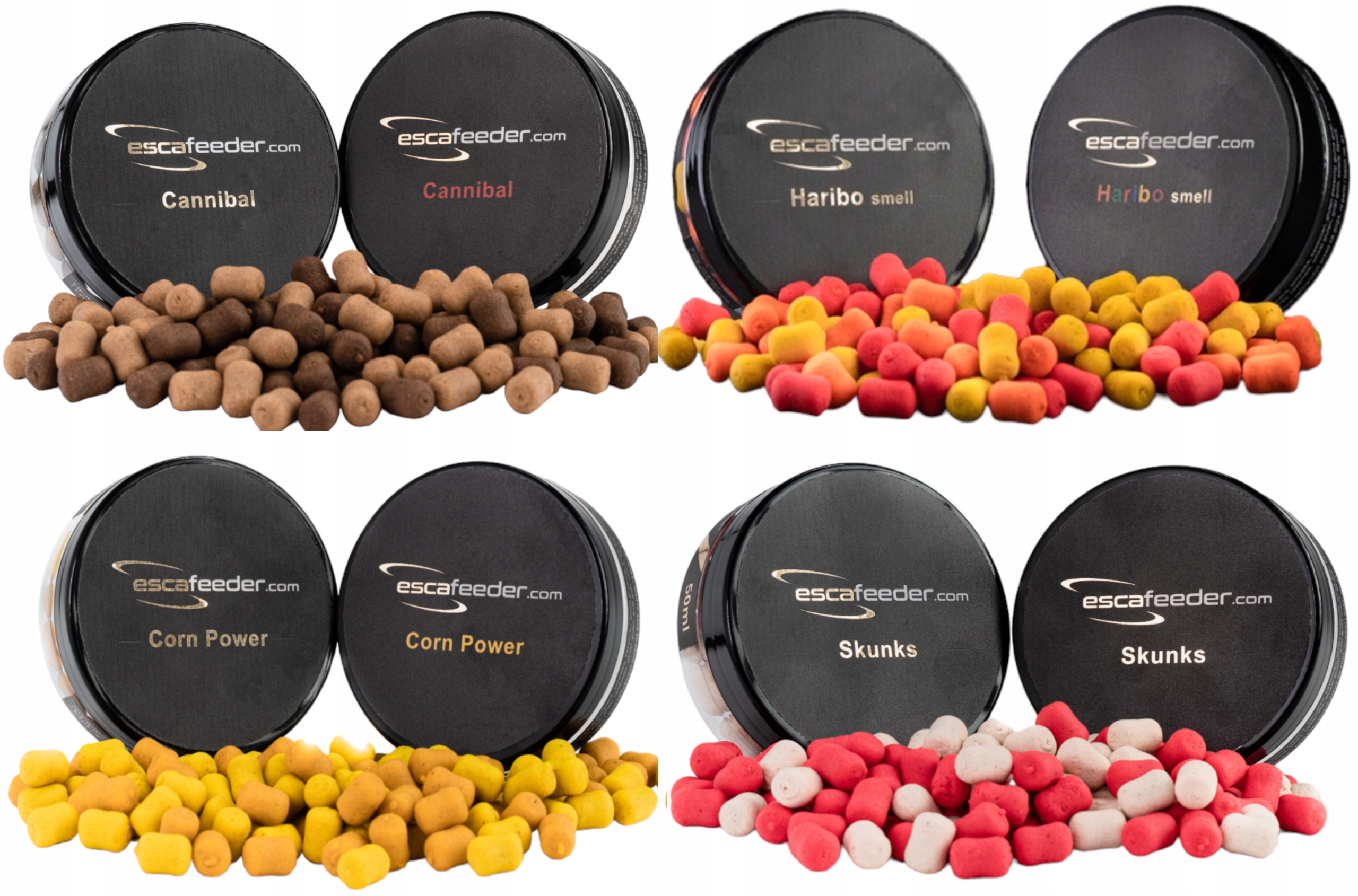 Esca Feeder Wafters 10mm zestaw 4szt method feeder