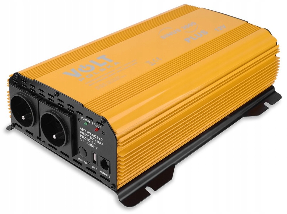 PRZETWORNICA NAPIECIA SINUS PLUS 3000 12V PILOT