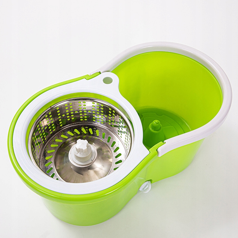 MAGICZNY MOP Obrotowy + 2 WKŁADY WIADRO WYCISKACZ Marka inna