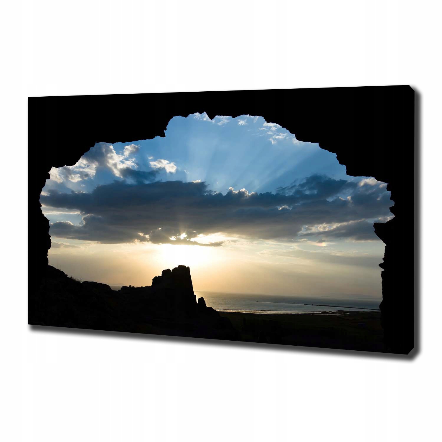 

Foto obraz na płótnie Zachód słońca 100x70 cm