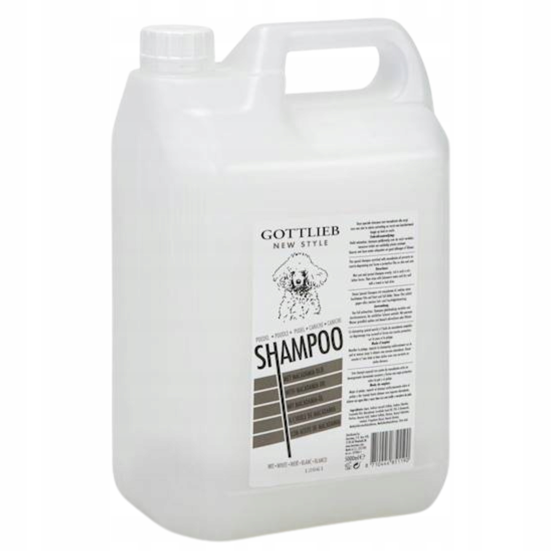 Gottlieb Šampon pro psa Pudel Bílý 5L