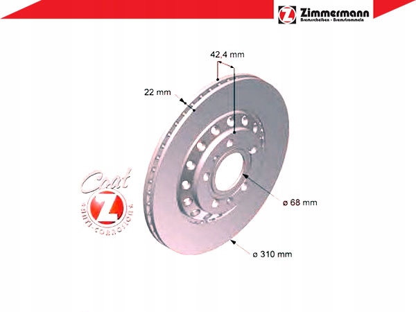 TARCZE HAMULCOWE 2SZT AUDI A8 4.2 TDI quattro (4E_ Liczba tarcz w ofercie 2