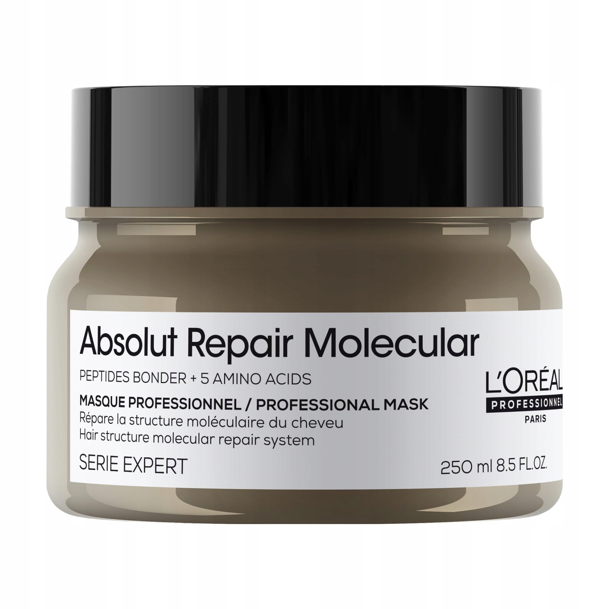 L'oreal Absolut Repair Molecular Maska Do Włosów Zniszczonych 250 ML