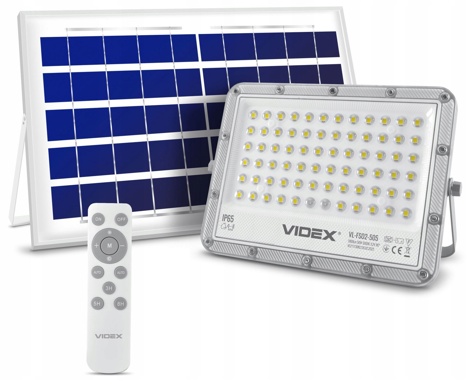 

Lampa Halogen Solarny 50W panel słoneczny Pilot