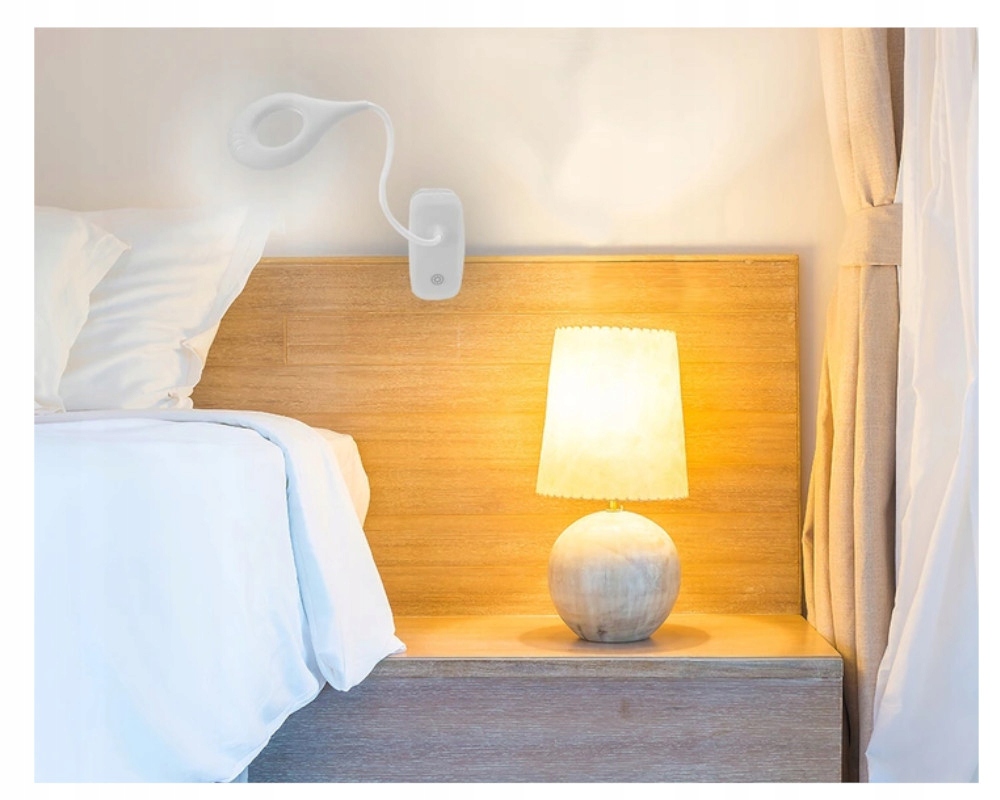 LAMPKA LED KLIPS DO SZAFKI NOCNEJ DO CZYTANIA Bohater / Bajka brak