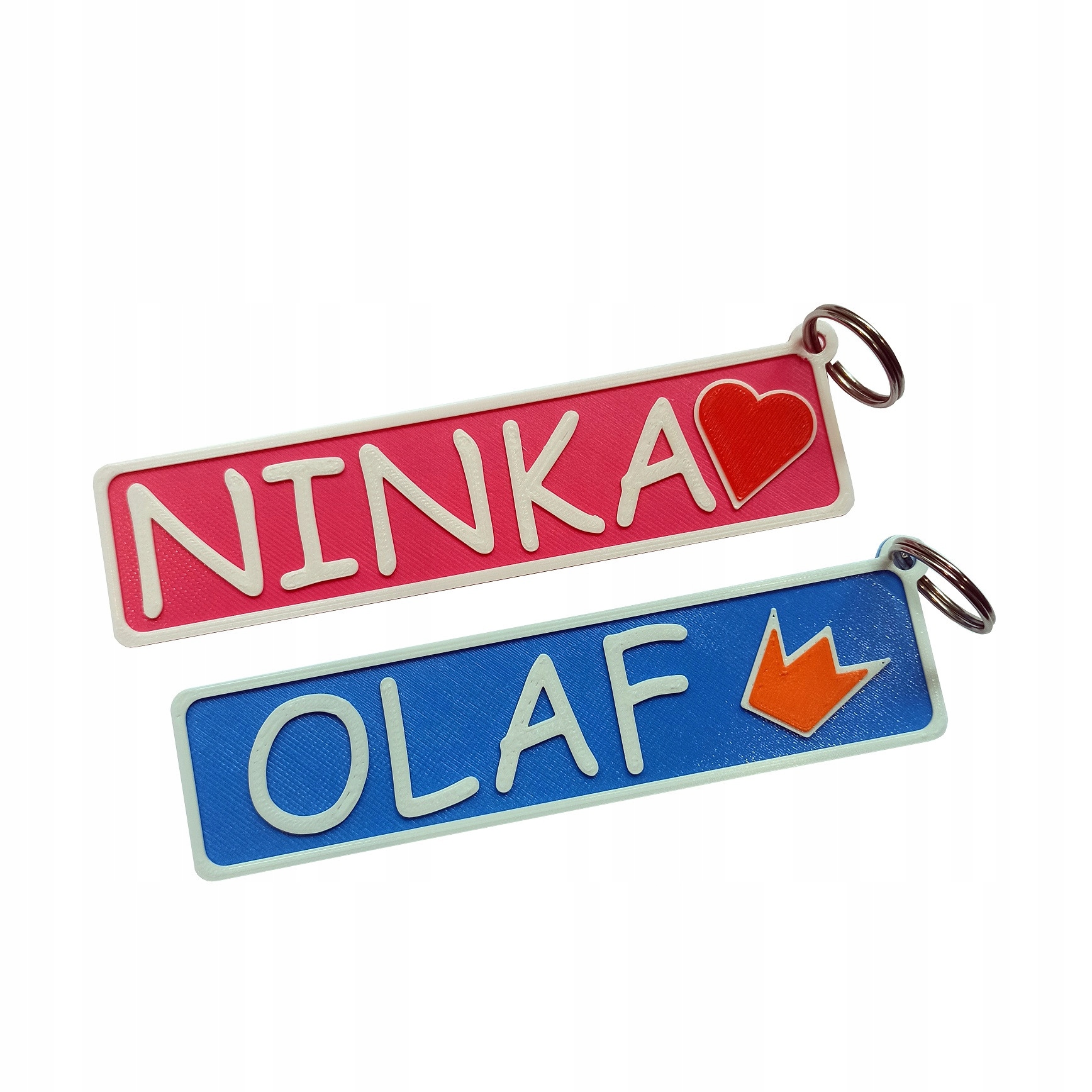 

Brelok Imienny plus Numer lub Napis Breloczek Zawi