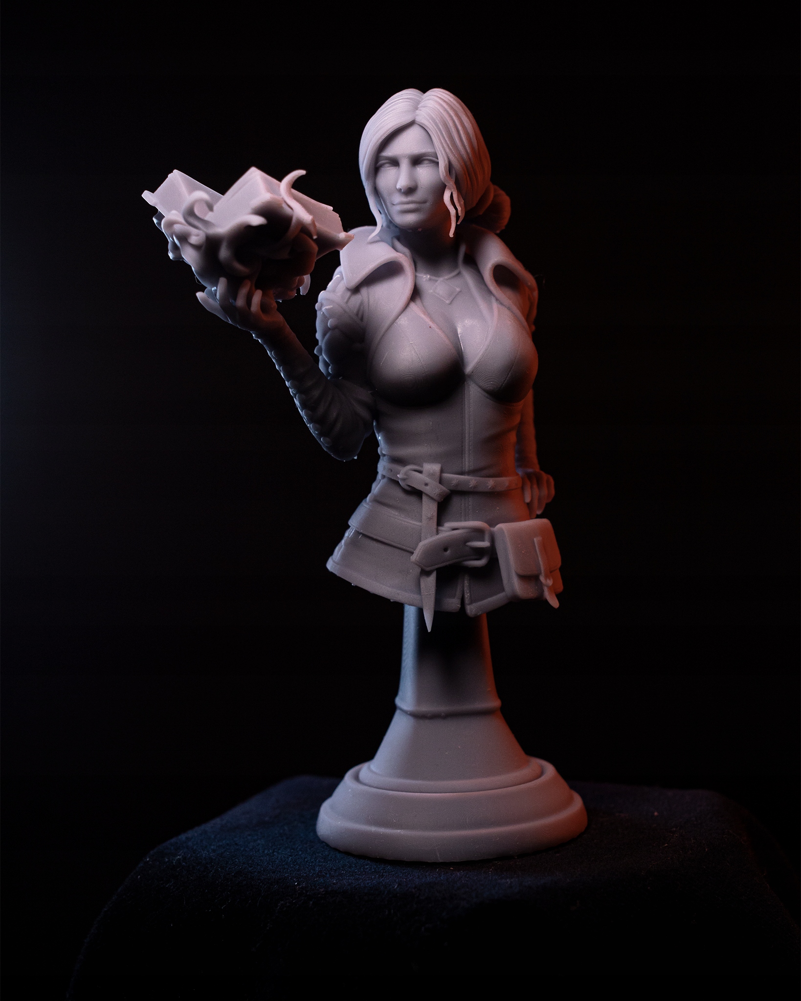 Figurka Triss Merigold Zaklínač 3 Busta h3LL creator 3D tisk 12K