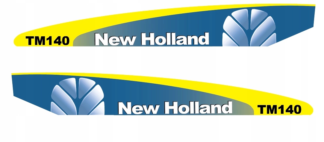 samolepka, logo na masku New Holland TM140