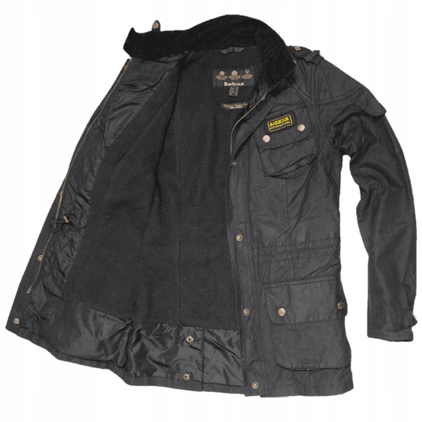 BARBOUR INTERNATIONAL SPEEDWAY WAXED WOSKOWANA 36