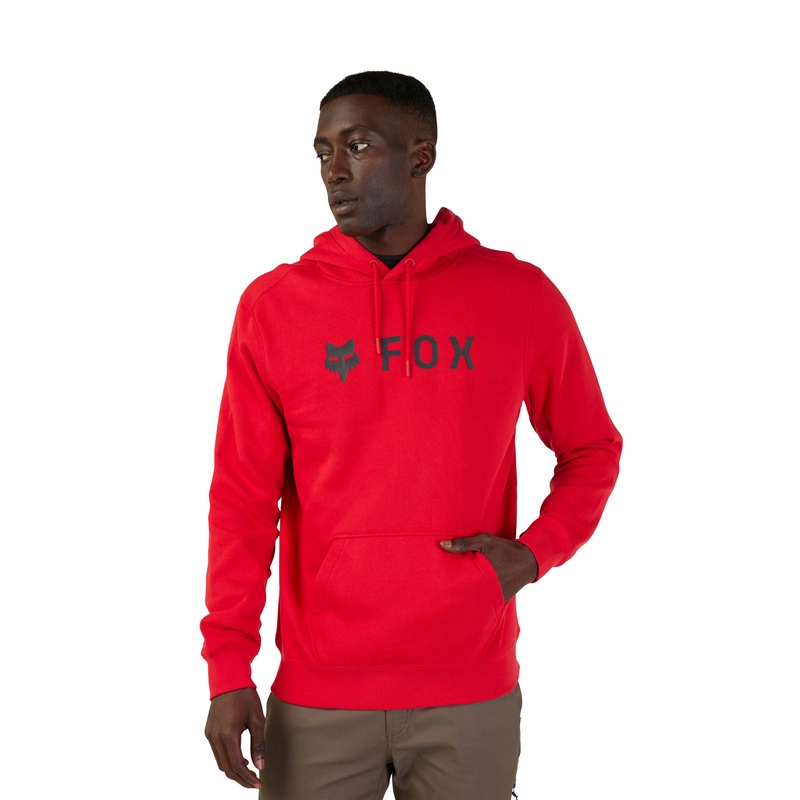 Mikina S Kapucňou Fox Absolute Flame Red XL