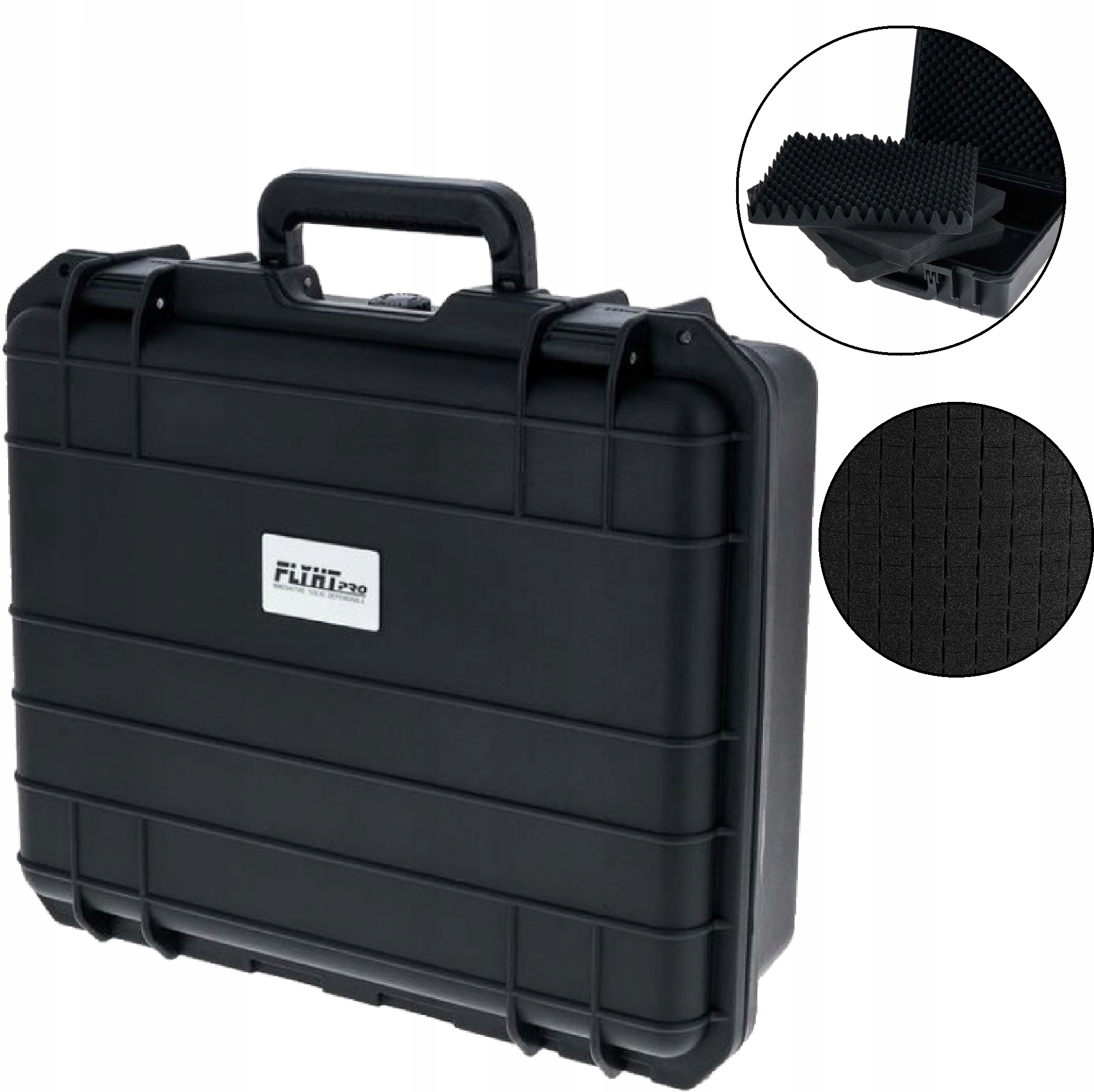 Kufrík Case vodotesný na vybavenie špongiou Flyht Pro Wp Safe Box 4 IP65 15L