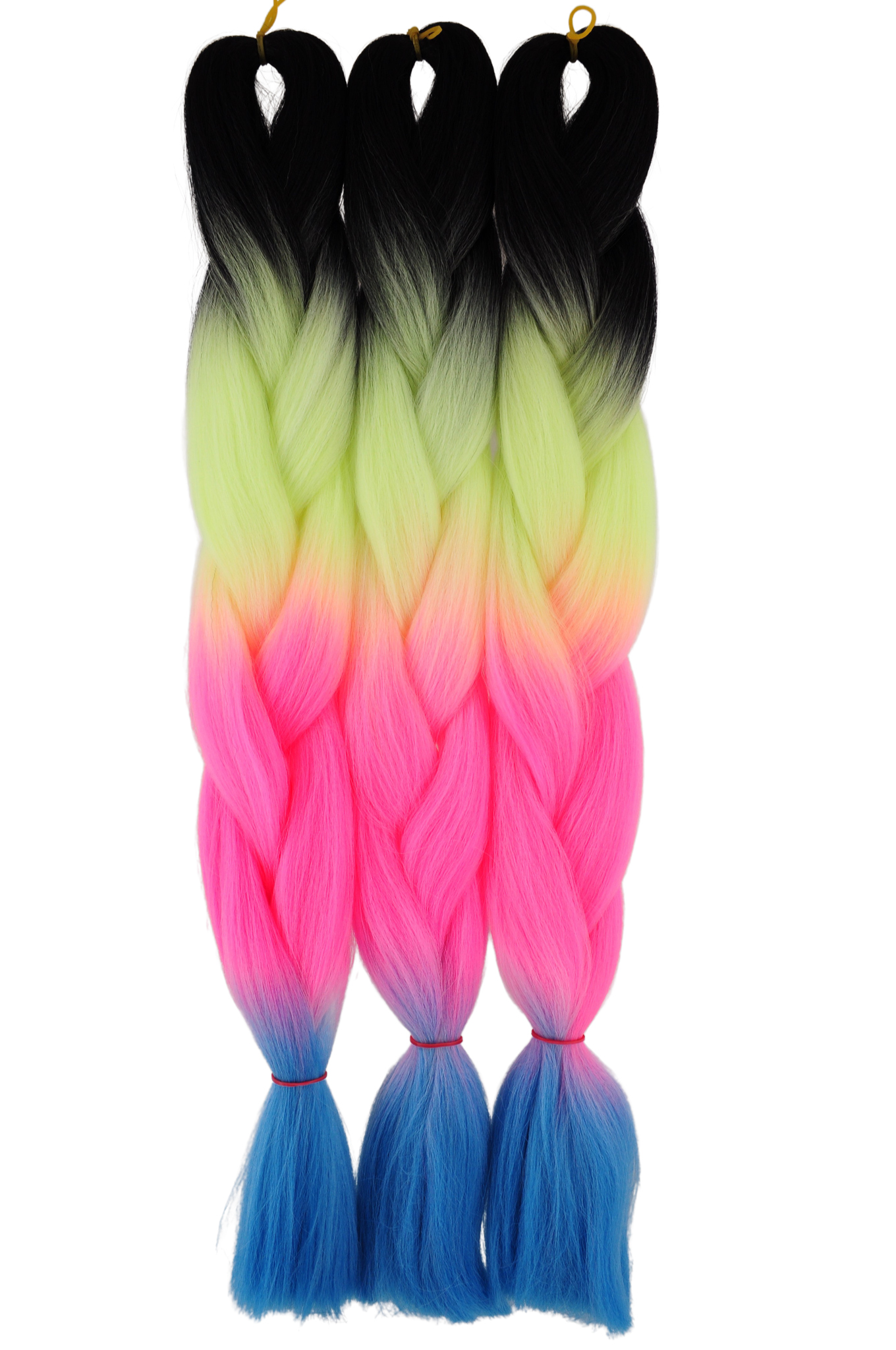 WŁOSY SYNTETYCZNE KOLOROWE WARKOCZYKI DREDY 4K.011 Marka Smart Colours