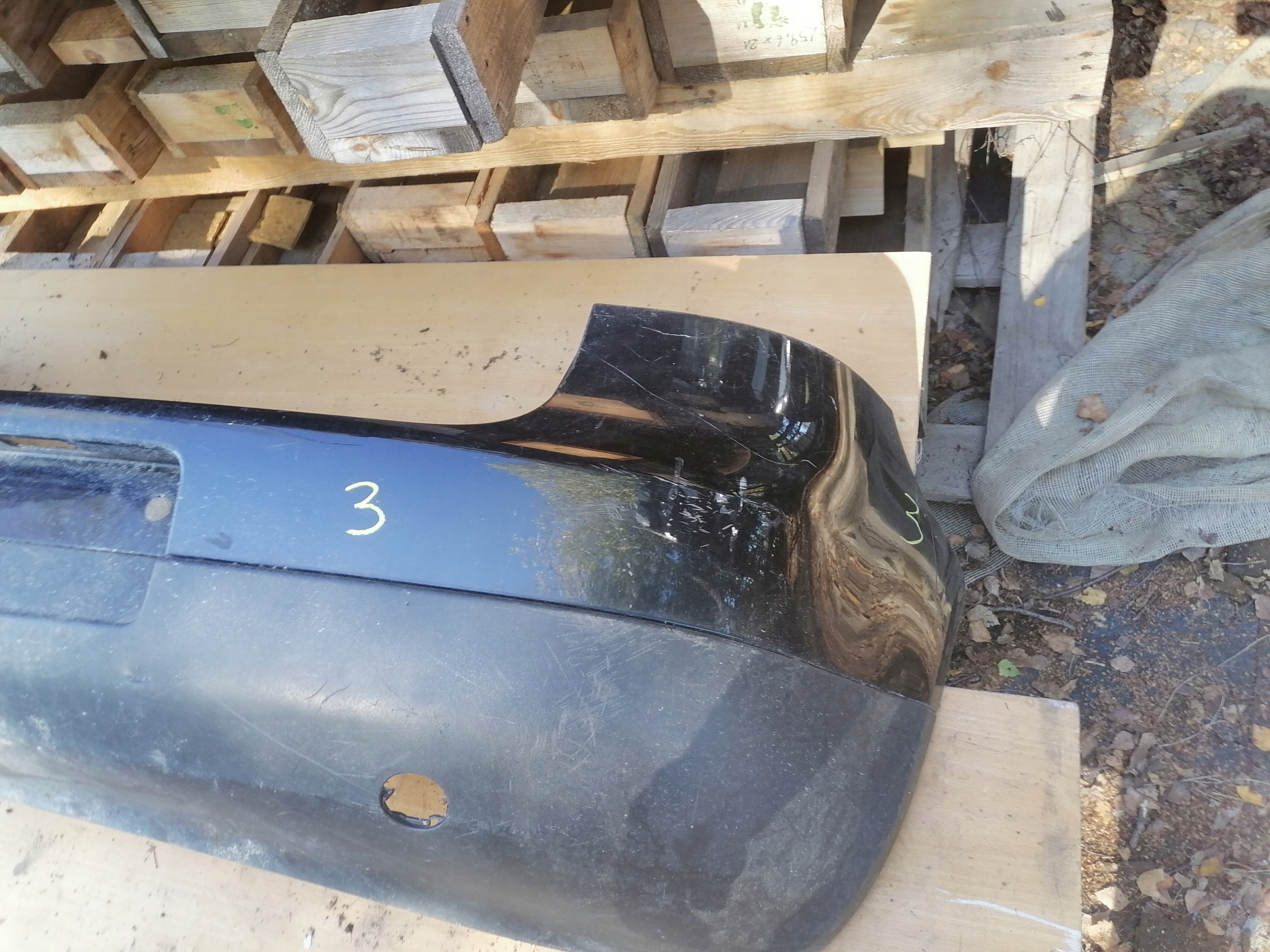 bumper rear part VOLKSWAGEN GOLF V 1K6807421AM