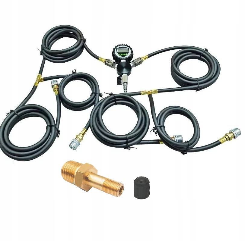 Systém čerpania 4 kolies na vypúšťanie vzduchu off road 4x4 tlakomer