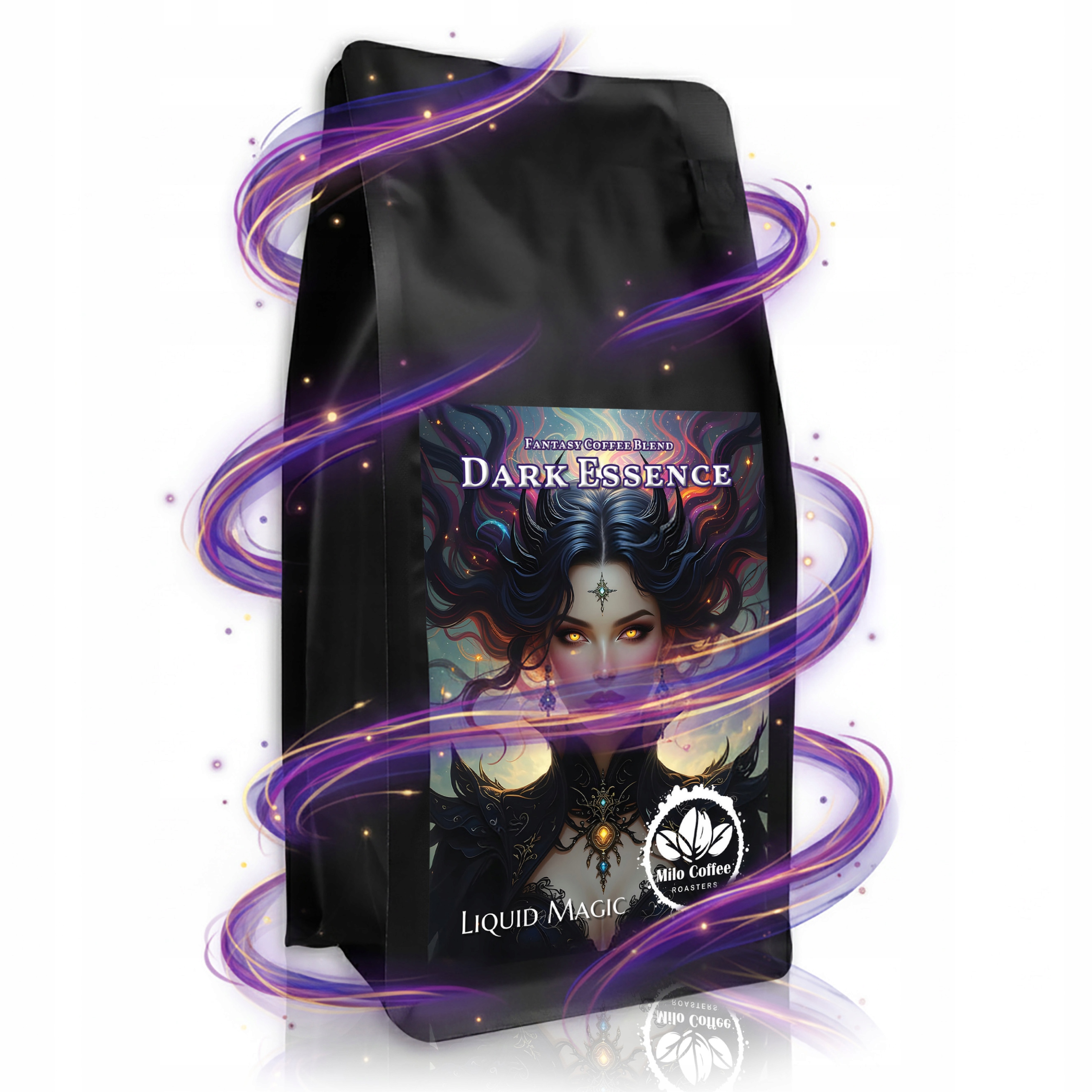 Levně Káva zrnková Milo Dark Essence čerstvě pražená Crema 1000 g