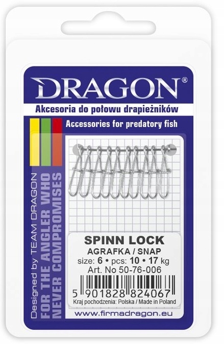Agrafka Spinn Lock nr 14 Dragon