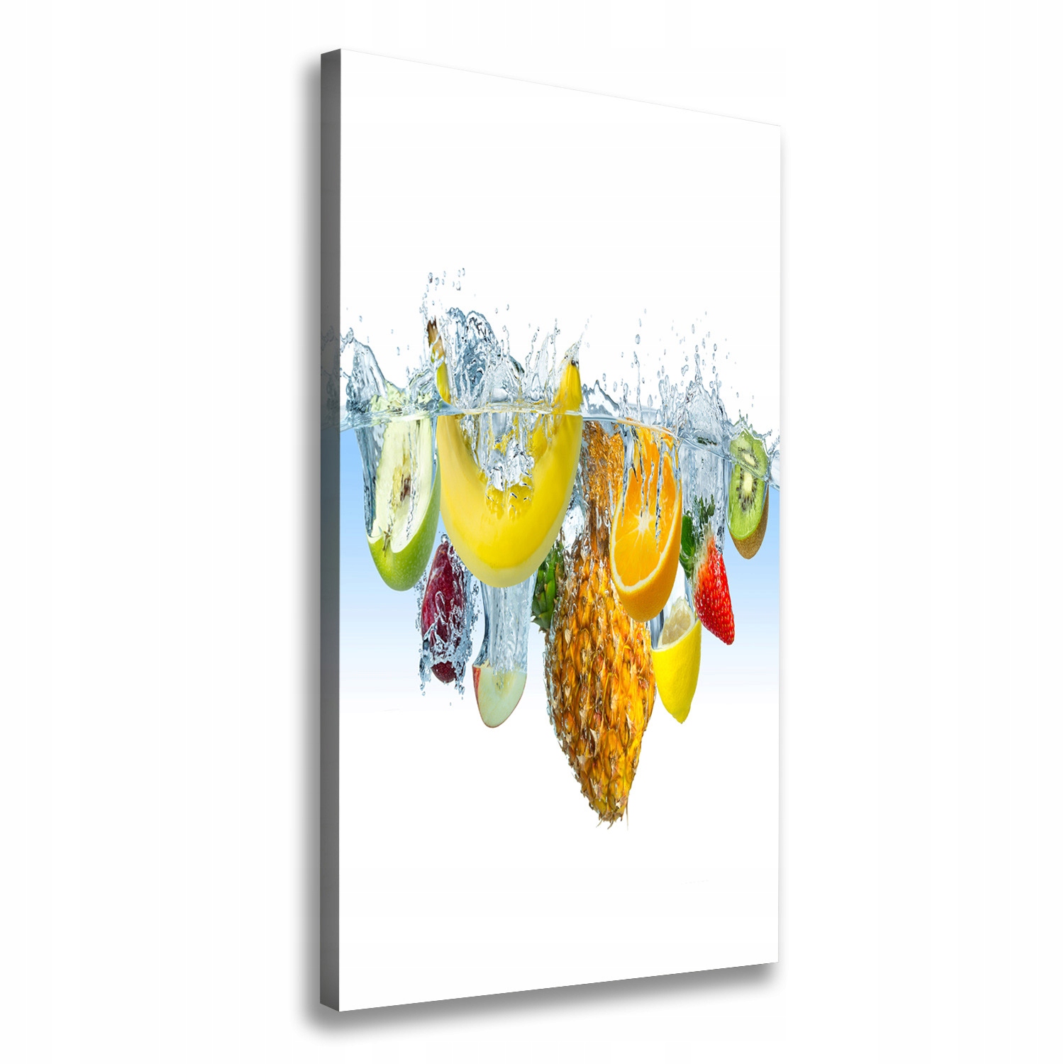 

Foto obraz na płótnie Owoce pod wodą 70x140 cm