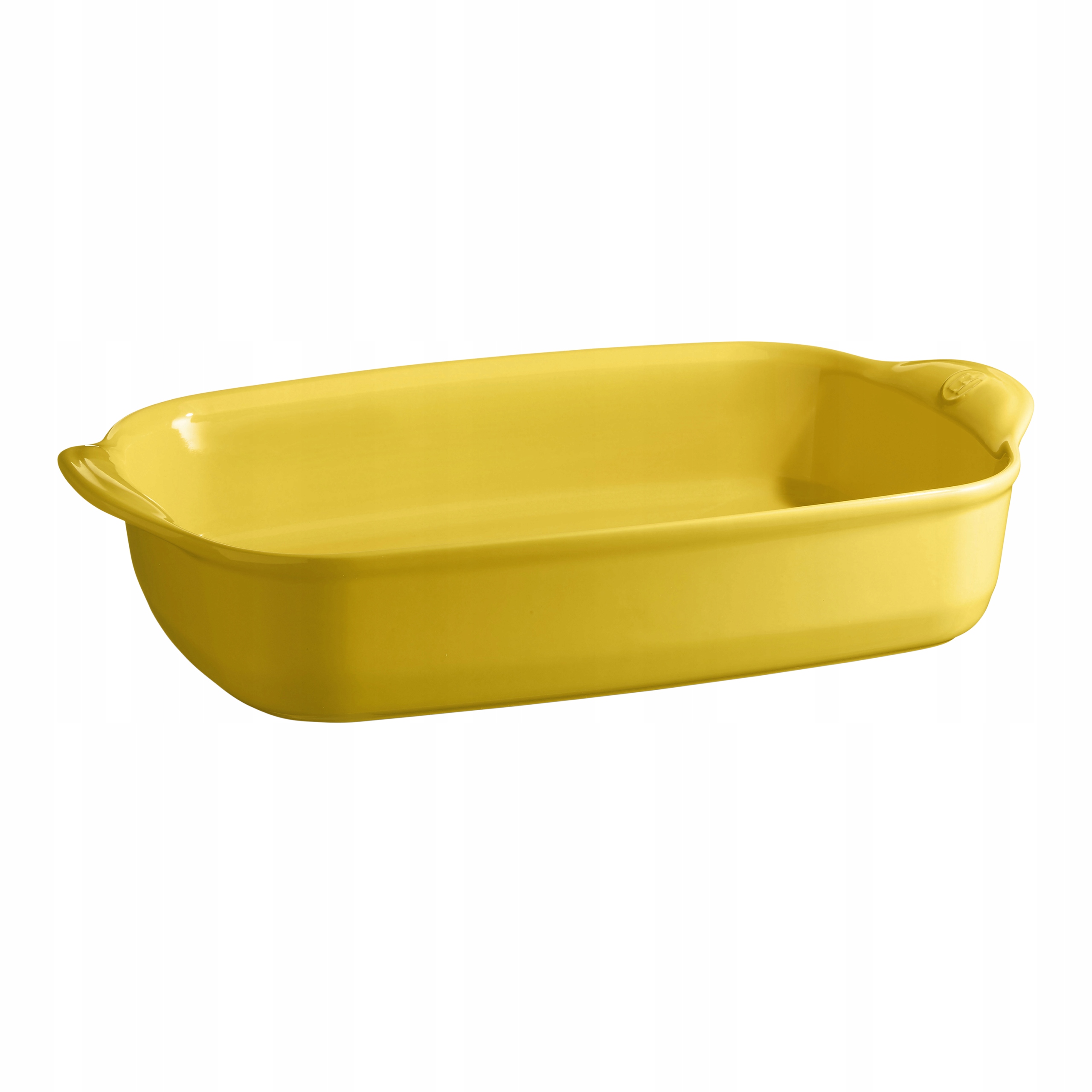 Emile Henry Natural Obdĺžniková forma Zapekacia nádoba 42 cm Žltá