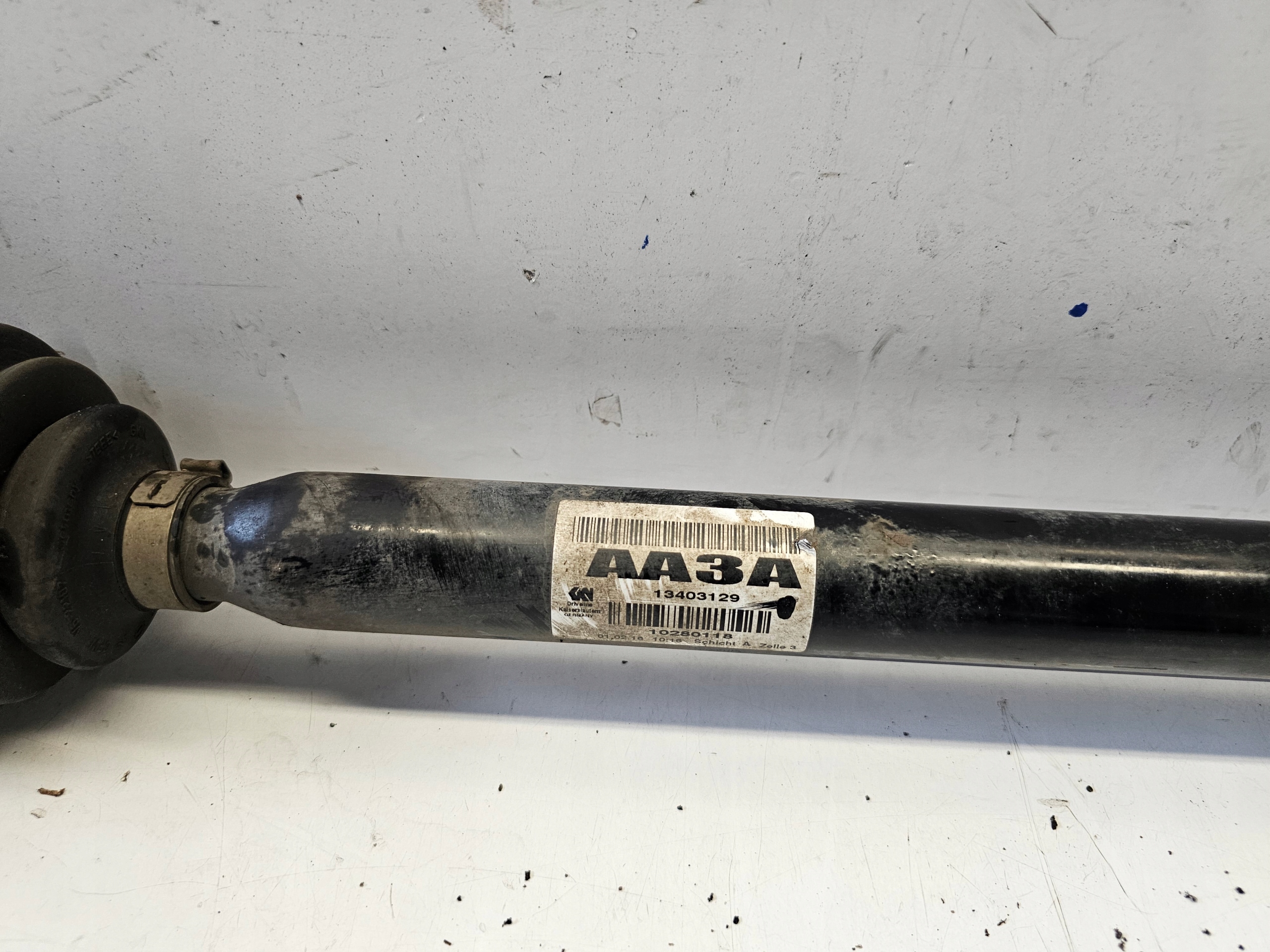 OPEL ASTRA K 5 V semi-axis right long 13403129 AA3A M32 1.6CDTI