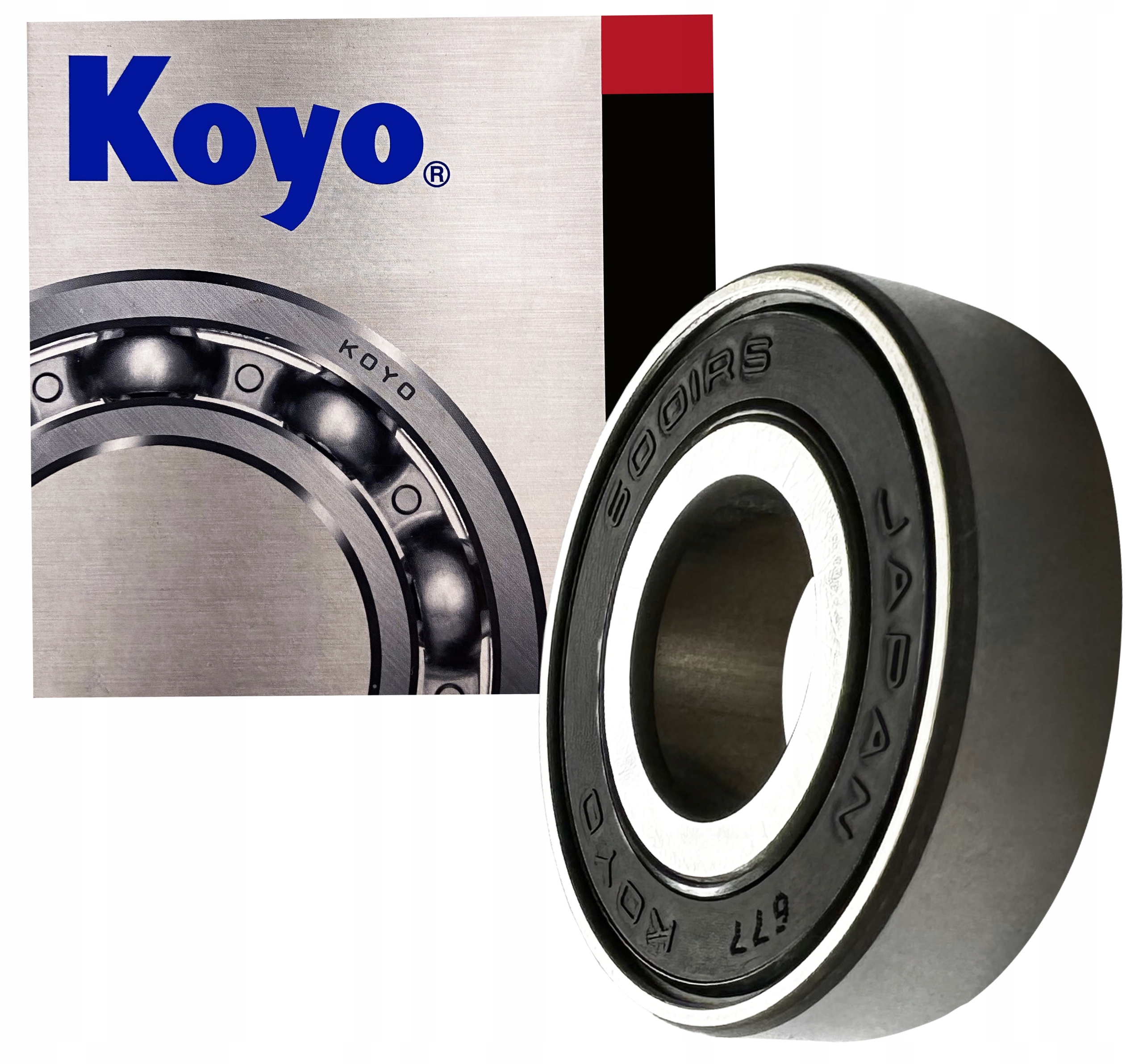 Łożysko 6001 2RS KOYO kulkowe jednorzędowe Marka KOYO