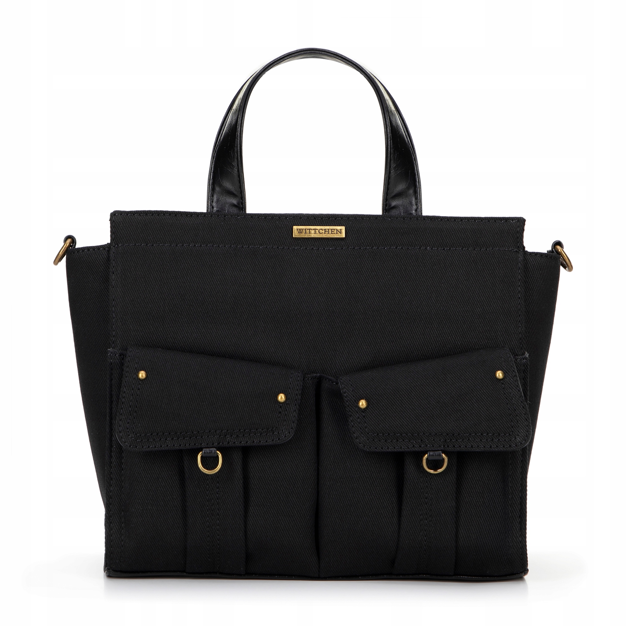 Dámský kufřík Wittchen 100-4Y-440-1 černý se středními kapsami